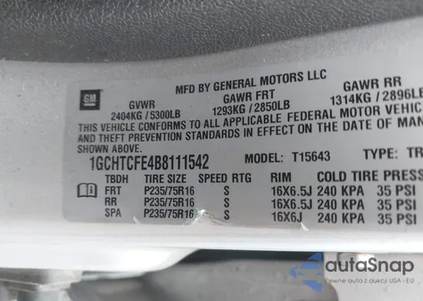 2011 Chevrolet Colorado Lt W/1Lt from USA, damaged, VIN 1GCHTCFE4B8111542